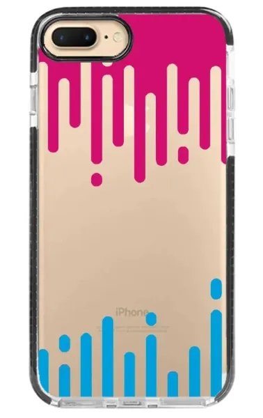 iPhone 8 Plus Impact Case - Pink