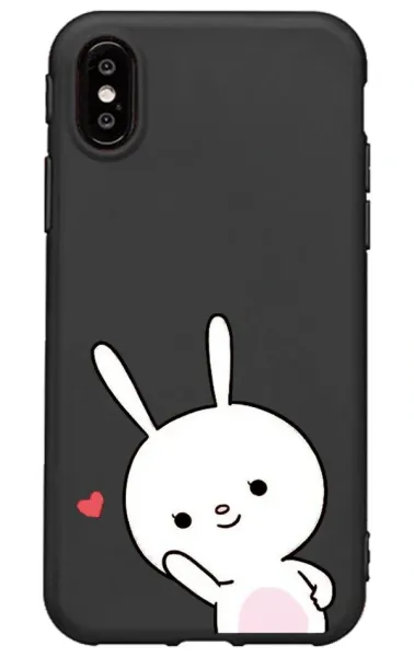 iPhone X Lansman Kılıf - Tavşan