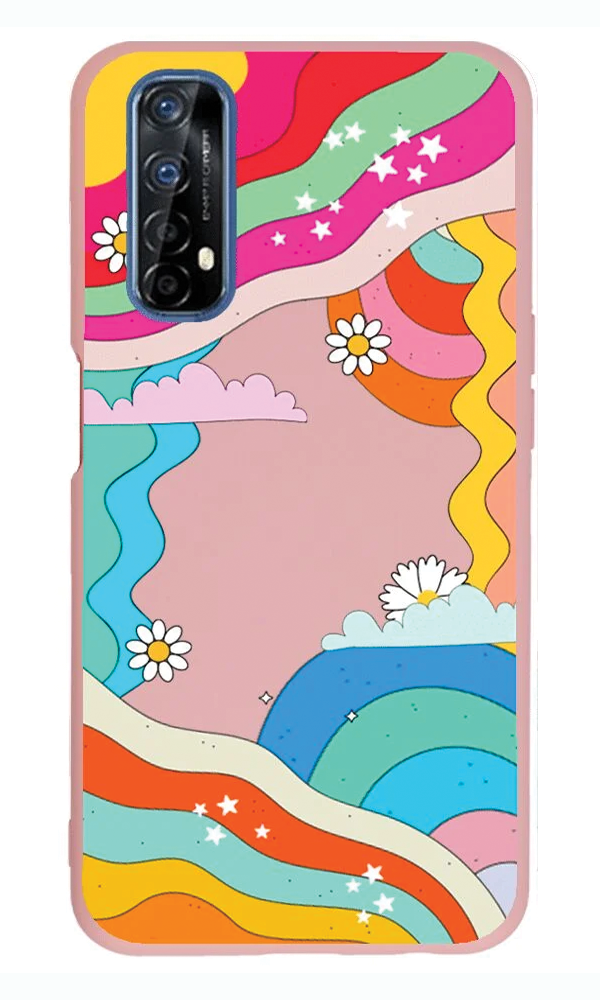Realme 7 Lansman Kılıf - Colors