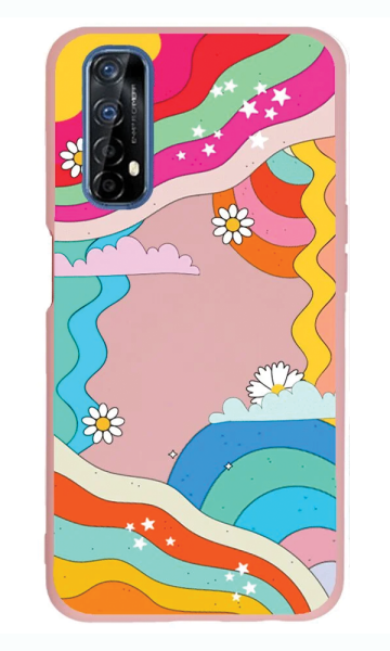 Realme 7 Lansman Kılıf - Colors