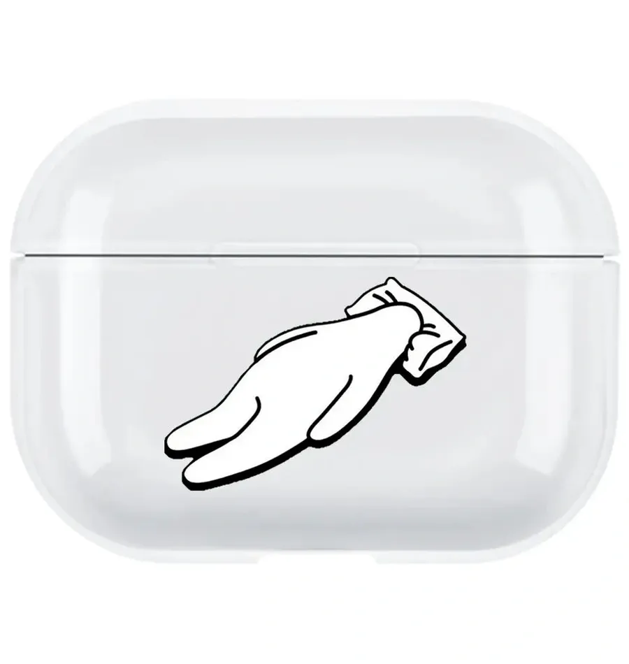 AirPods Pro 2. Nesil Şeffaf Kılıf - Sleep