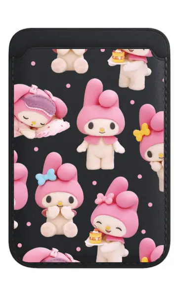 My Melody Pattern - Magsafe Cüzdan