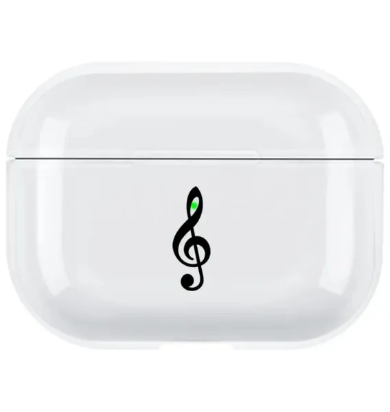 AirPods Pro 2. Nesil Şeffaf Kılıf - Sol Anahtarı