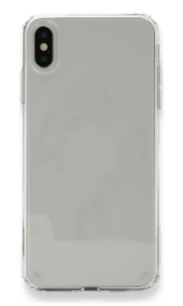 iPhone XR Kılıf Pc Sert Şeffaf Kapak 01 - Şeffaf