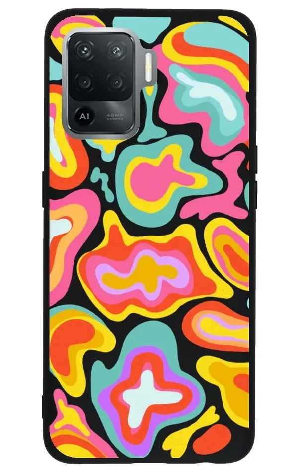 Oppo Reno 5 Lite Lansman Kılıf - Colors 2