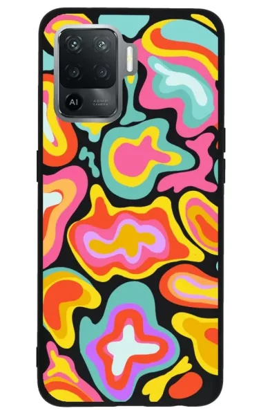 Oppo Reno 5 Lite Lansman Kılıf - Colors 2