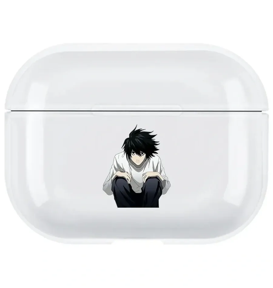 AirPods Pro 2. Nesil Şeffaf Kılıf - Yagami Light