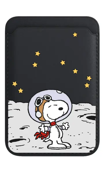 Snoopy Space - Magsafe Cüzdan