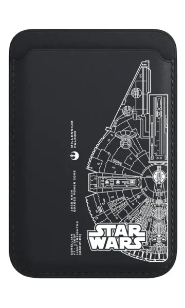 Star Wars Lineart Millennium Falcon - Magsafe Cüzdan