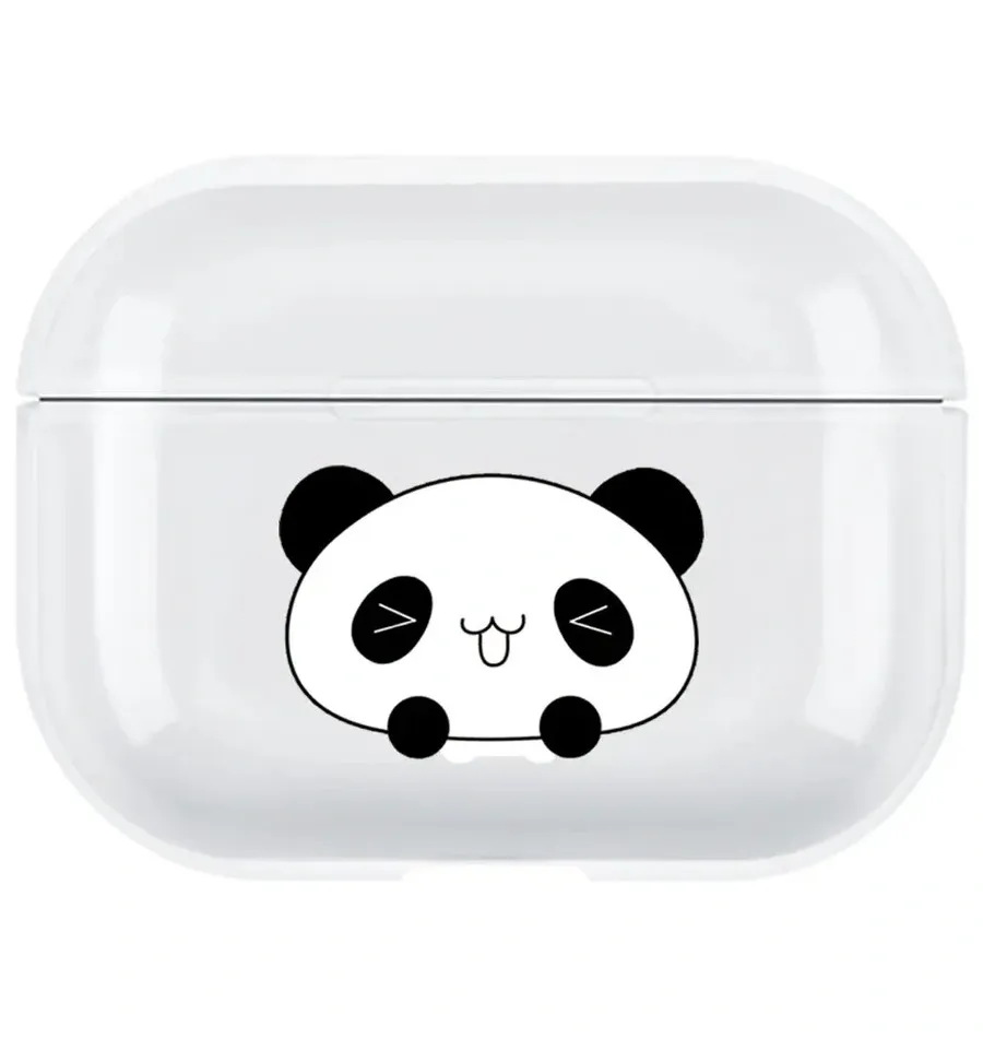AirPods Pro Şeffaf Kılıf - Bebe Panda