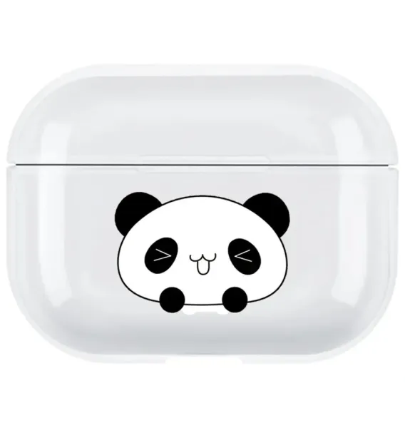 AirPods Pro Şeffaf Kılıf - Bebe Panda