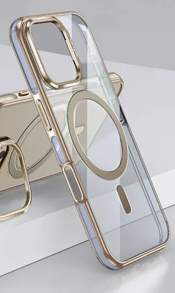 iPhone 16 Pro Max Kılıf Magsafe Şarj Özellikli Wlons Standlı Efsane Kapak