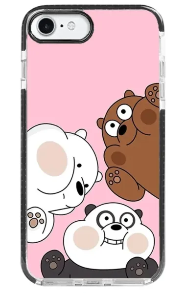 iPhone SE 2020 Impact Case - Meraklı Ayıcıklar