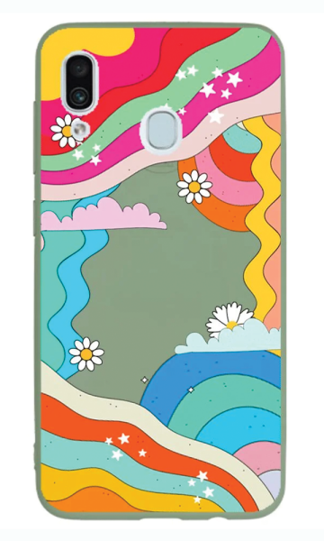 Samsung Galaxy A30 Lansman Kılıf - Colors