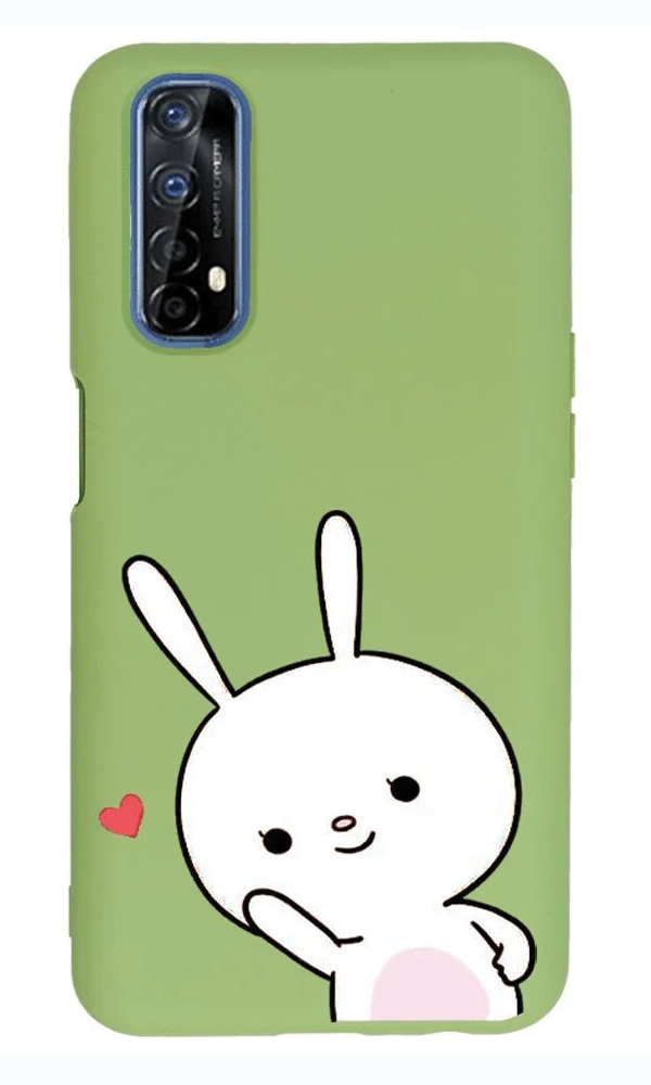Realme 7 Lansman Kılıf - Tavşan