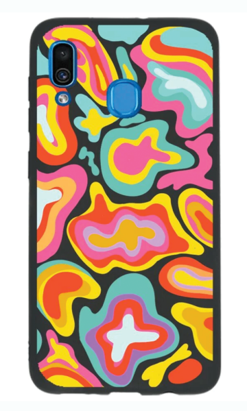 Samsung Galaxy A30 Lansman Kılıf - Colors 2