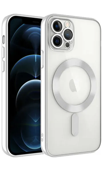 iPhone 13 Pro Max Kılıf Kamera Korumalı Magsafe Wireless Şarj Özellikli Demre Kapak