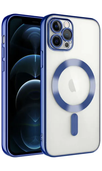 iPhone 13 Pro Max Kılıf Kamera Korumalı Magsafe Wireless Şarj Özellikli Demre Kapak