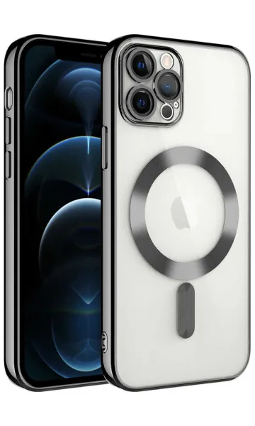 iPhone 13 Pro Max Kılıf Kamera Korumalı Magsafe Wireless Şarj Özellikli Demre Kapak