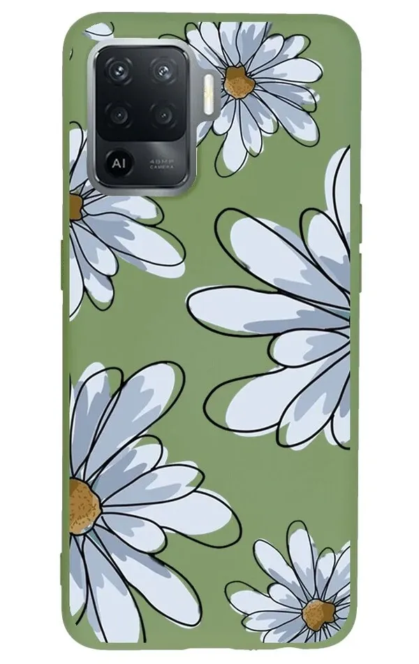 Oppo Reno 5 Lite Lansman Kılıf - Papatya