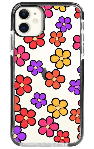 iPhone 11 Impact Case - Çiçekler 1