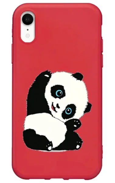 iPhone XR Lansman Kılıf - Pandas