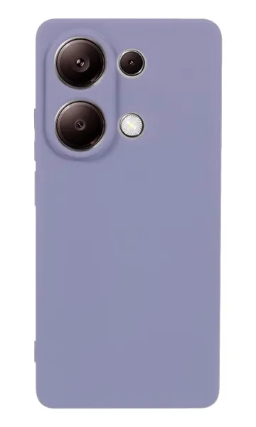 Xiaomi Redmi Note 13 Pro 4G Kılıf Tasarla Lansman Dokulu Kapak Lila