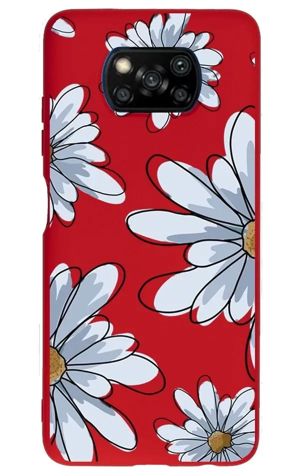 Xiaomi Poco X3 Lansman Kılıf - Papatya