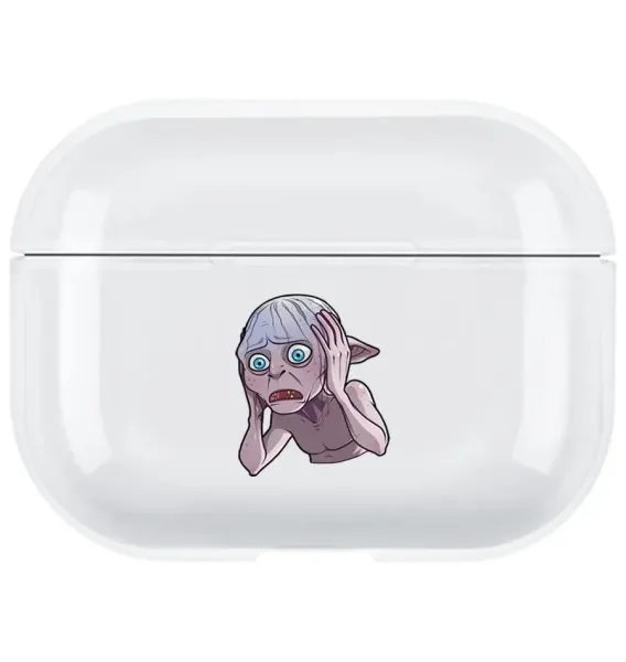 AirPods Pro Şeffaf Kılıf - Smeagol