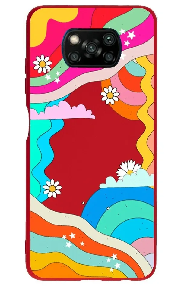 Xiaomi Poco X3 NFC Lansman Kılıf - Colors