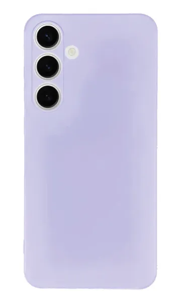 Samsung Galaxy S25 Plus Kılıf Tasarla Lansman Dokulu Kapak Lila