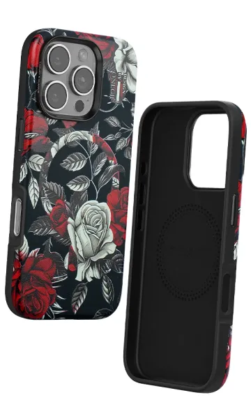 iPhone 16 Pro Max Kılıf ONEGIF Flower Series Magsafe Kapak