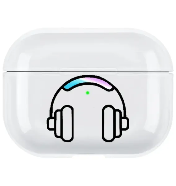 AirPods Pro Şeffaf Kılıf Headset