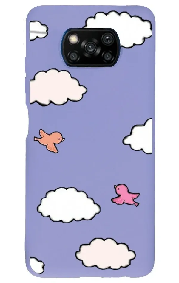 Xiaomi Poco X3 Pro Lansman Kılıf - Kuş