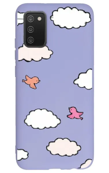 Samsung Galaxy A02s Lansman Kılıf - Kuş