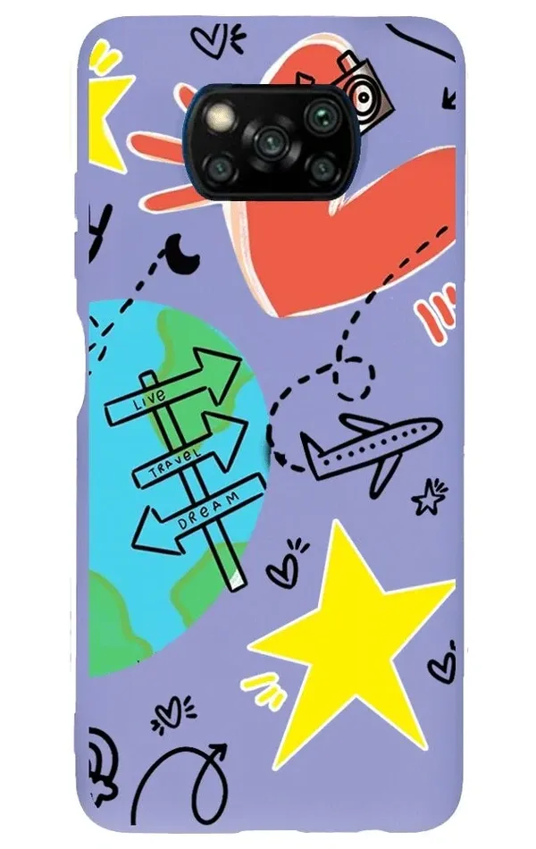 Xiaomi Poco X3 Pro Lansman Kılıf - World