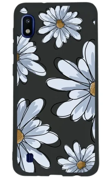 Samsung Galaxy M10 Lansman Kılıf - Papatya