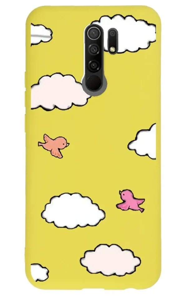 Xiaomi Redmi 9 Lansman Kılıf - Kuş