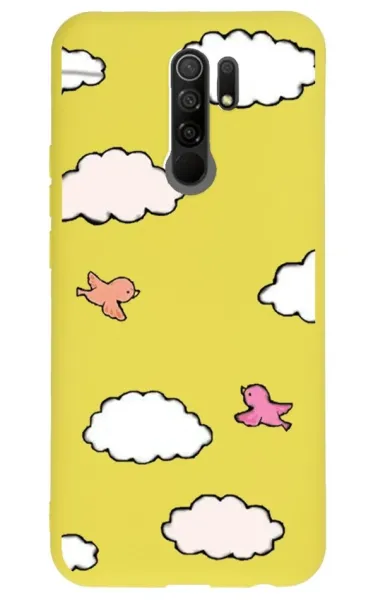 Xiaomi Redmi 9 Lansman Kılıf - Kuş