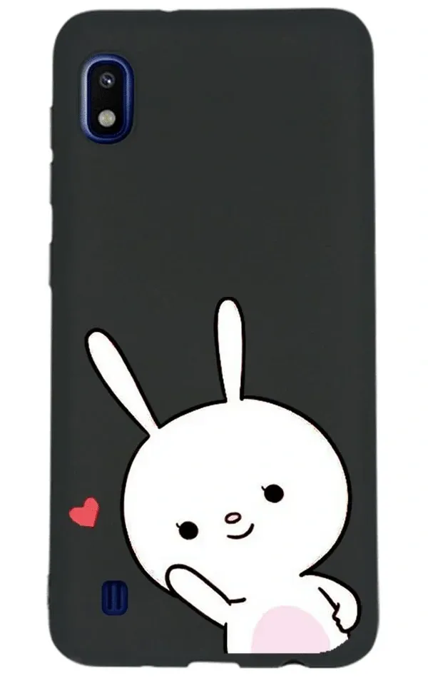 Samsung Galaxy M10 Lansman Kılıf - Tavşan