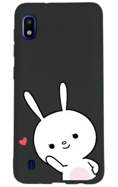 Samsung Galaxy M10 Lansman Kılıf - Tavşan