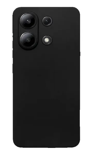 Xiaomi Redmi Note 13 5G Kılıf Tasarla Lansman Dokulu Kapak Siyah