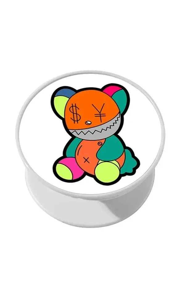 Wi Soket Telefon Tutucu - Colorful Bear