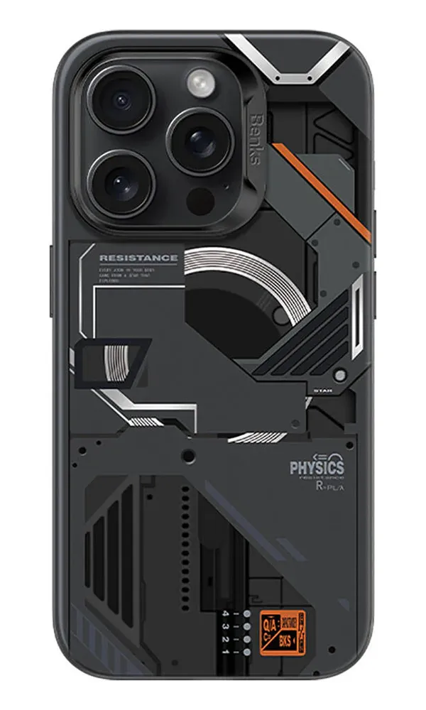 iPhone 15 Pro Max Kılıf Benks Magnetic Mecha Series Protective Case