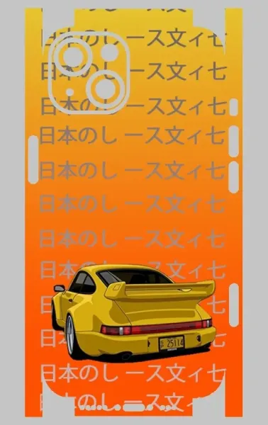 iPhone 14 Telefon Kaplama - Porsche 911 JDM