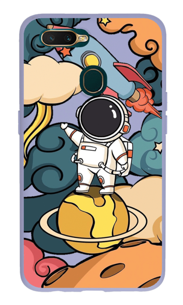 Oppo A5s Lansman Kılıf - Astro Lila