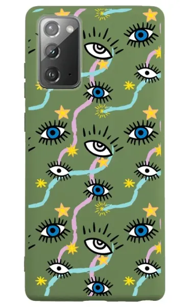Samsung Galaxy Note 20 Lansman Kılıf - Eyes