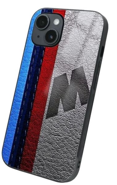 iPhone 14 Tamperli Glossy Cam Kapak - BMW 5