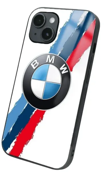 iPhone 14 Tamperli Glossy Cam Kapak - BMW 7