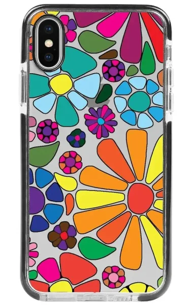 iPhone XS Impact Case - Çiçekler 2